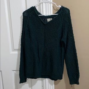 Green Comfy Sweater